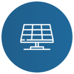 Solar panel icon