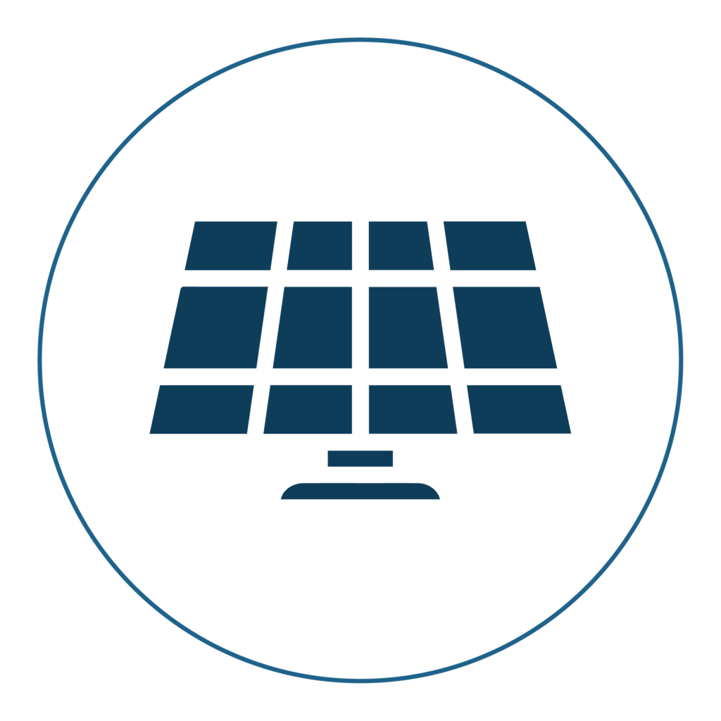 Solar panel icon