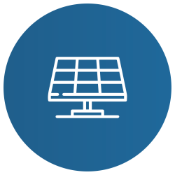 Solar panel icon